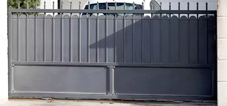 Metal Driveway Gate Installation Long Beach