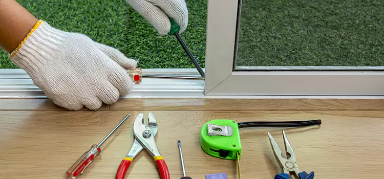 Sliding Door Track Replacement in Long Beach, CA